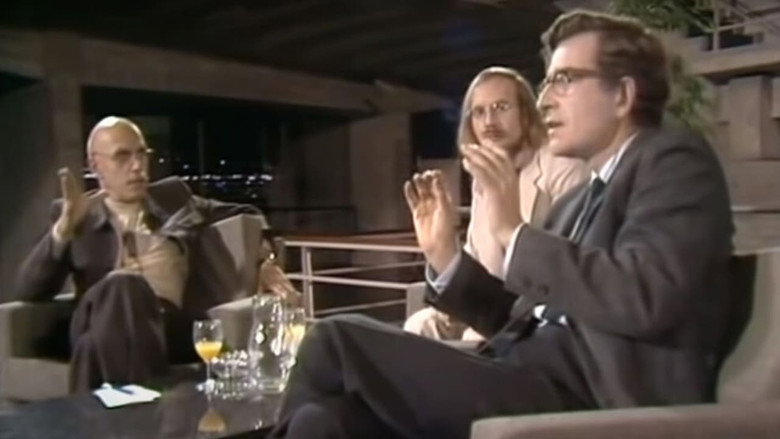 кадр из фильма The Chomsky - Foucault Debate: On Human Nature