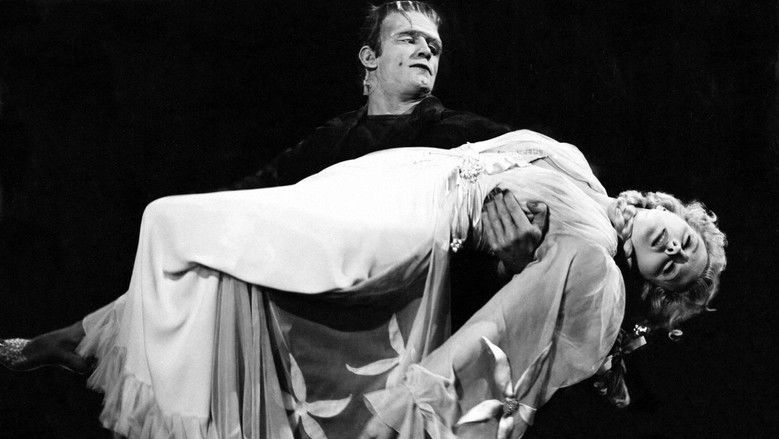 кадр из фильма Франкенштейн встречает Человека-волка