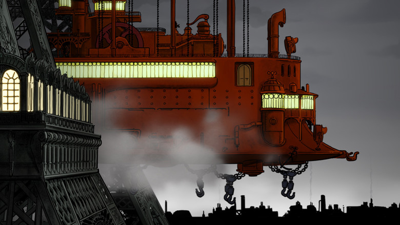 кадр из фильма Аврил и поддельный мир