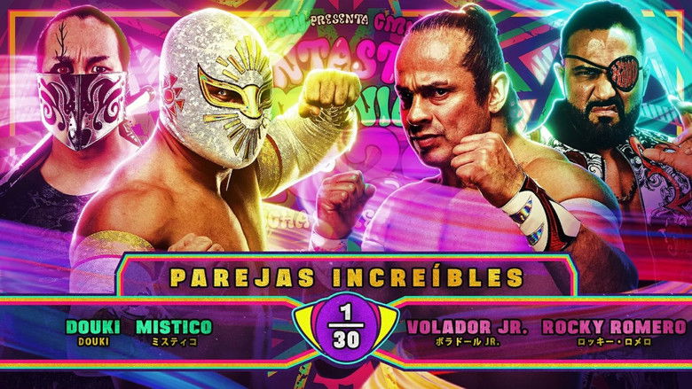 кадр из фильма NJPW Presents CMLL Fantastica Mania 2024 - Lucha Libre USA