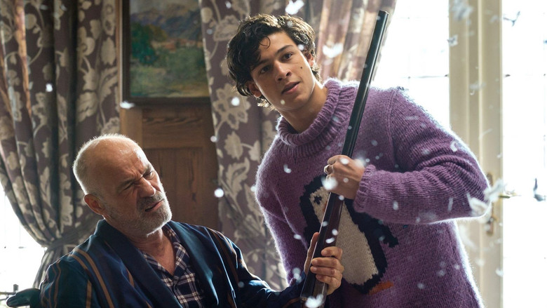 кадр из фильма Нянька на рождество