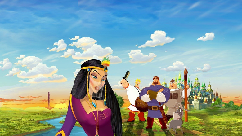 кадр из фильма Три богатыря и Шамаханская царица