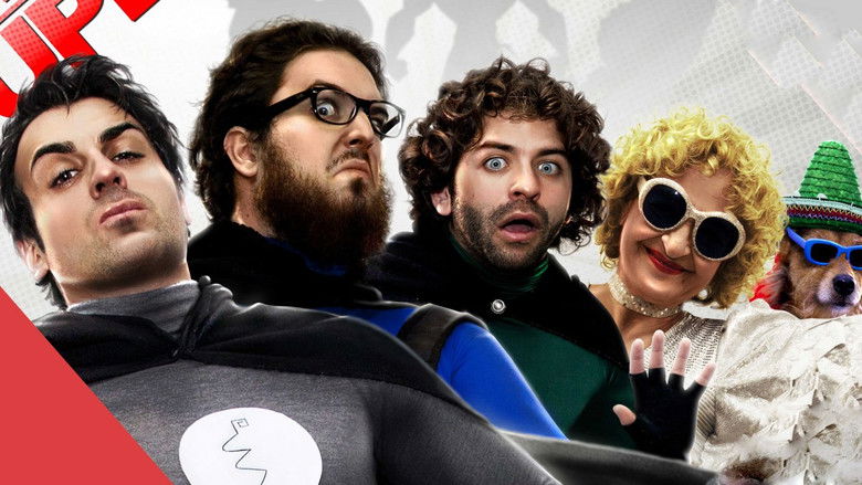 кадр из фильма La banda dei supereroi