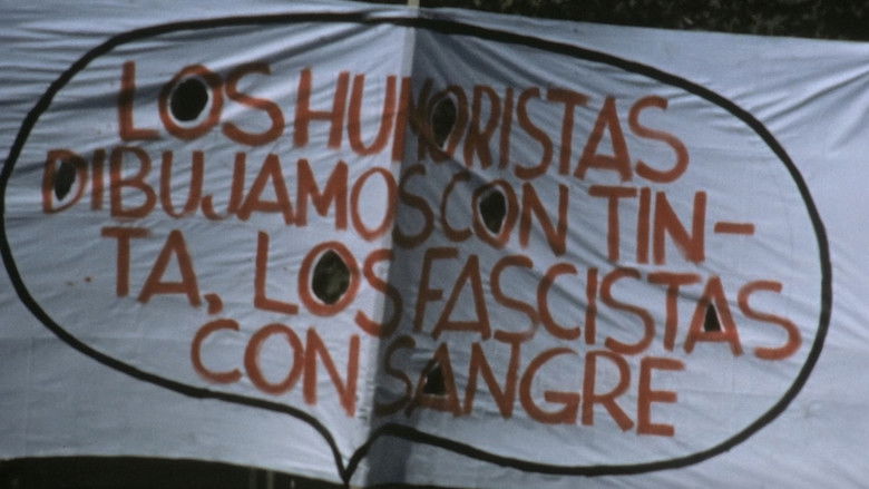 кадр из фильма Manifestación por el atentado en la sede de 