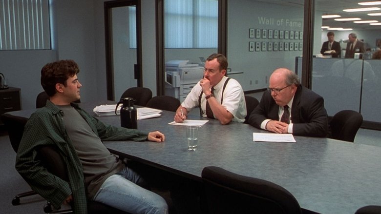 кадр из фильма Офисное пространство