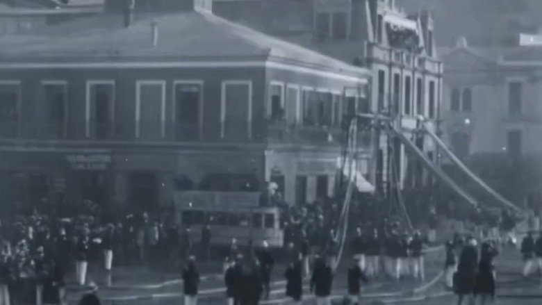 Ejercicio General del Cuerpo de Bomberos de Valparaíso