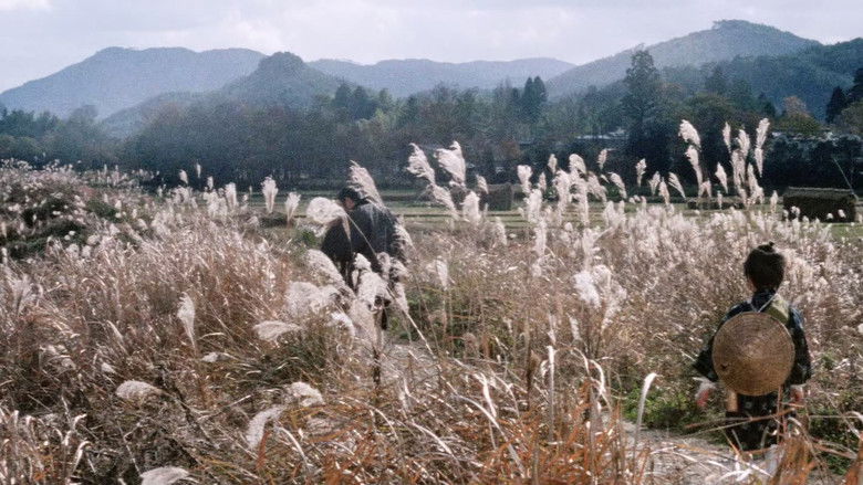 кадр из фильма Затоичи на свободе