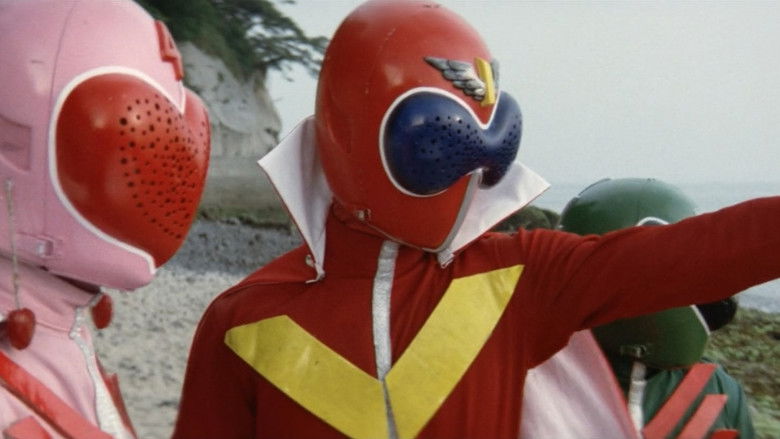 кадр из фильма 秘密戦隊ゴレンジャー 爆弾ハリケーン