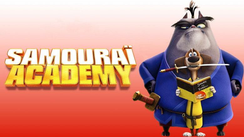 кадр из фильма Пёс-самурай и город кошек