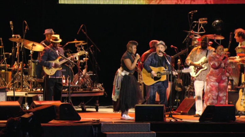 кадр из фильма Paul Simon: The Concert in Hyde Park