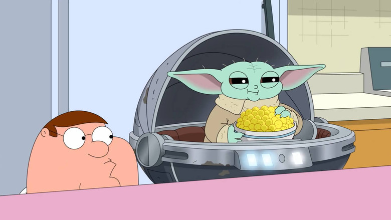 кадр из фильма Family Guy: A Lesson In The Force