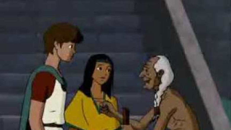 кадр из фильма Esteban et Zia à la recherche des 7 cités d'or