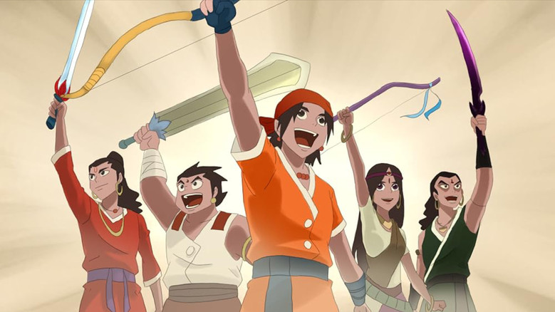 кадр из фильма Arjun and the Adventure of Ice Lotus