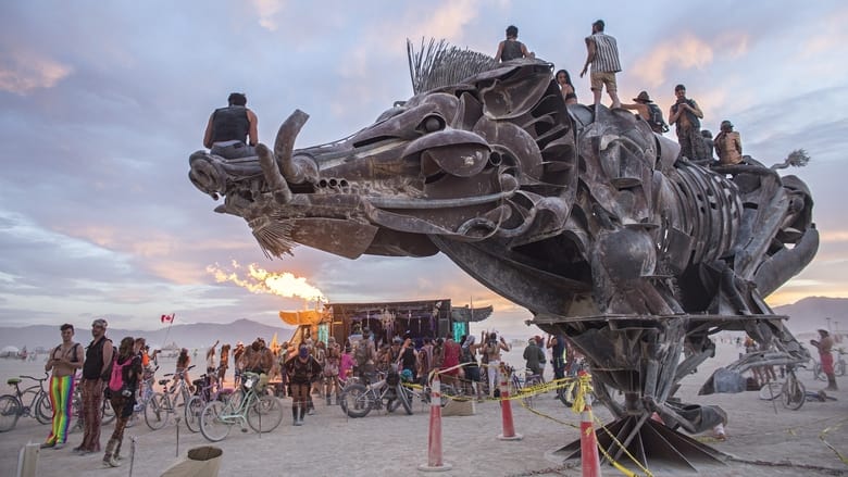 кадр из фильма The Burning Man Festival