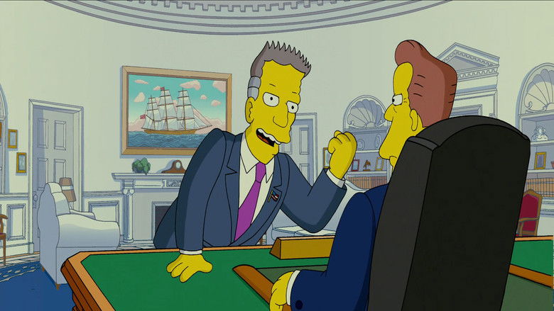 кадр из фильма Симпсоны в кино