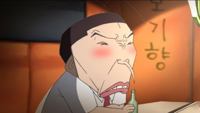 모기...한숨을 쉬다