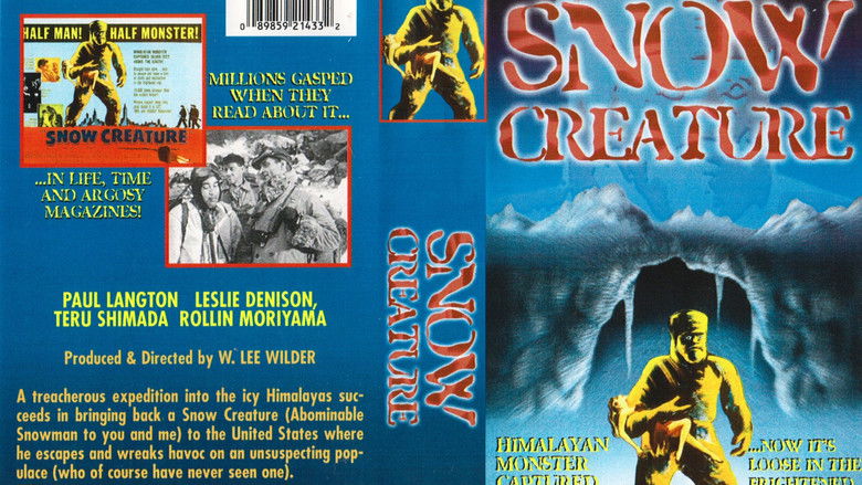 кадр из фильма Снежное существо