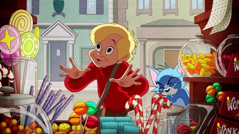 кадр из фильма Том и Джерри: Вилли Вонка и шоколадная фабрика