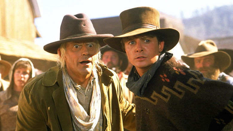 кадр из фильма Назад в будущее 3