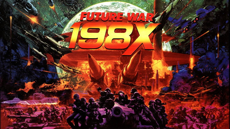 кадр из фильма Война будущего, год 198Х