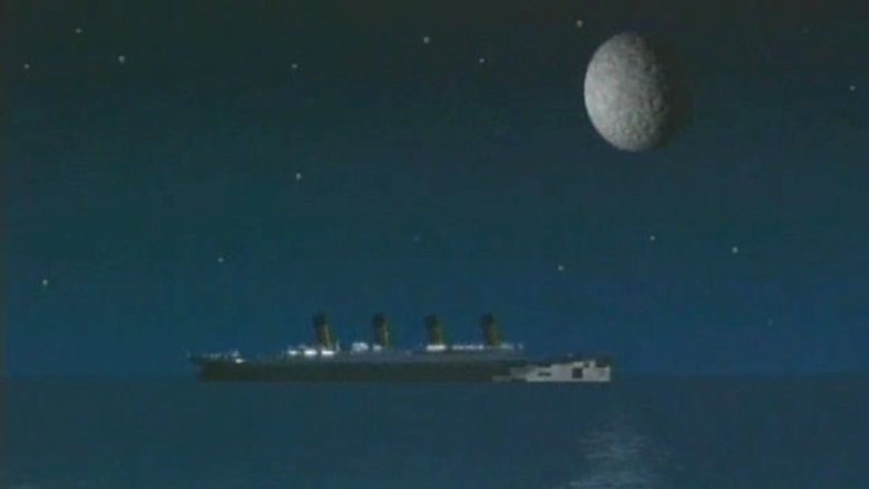 кадр из фильма Titanic 2000