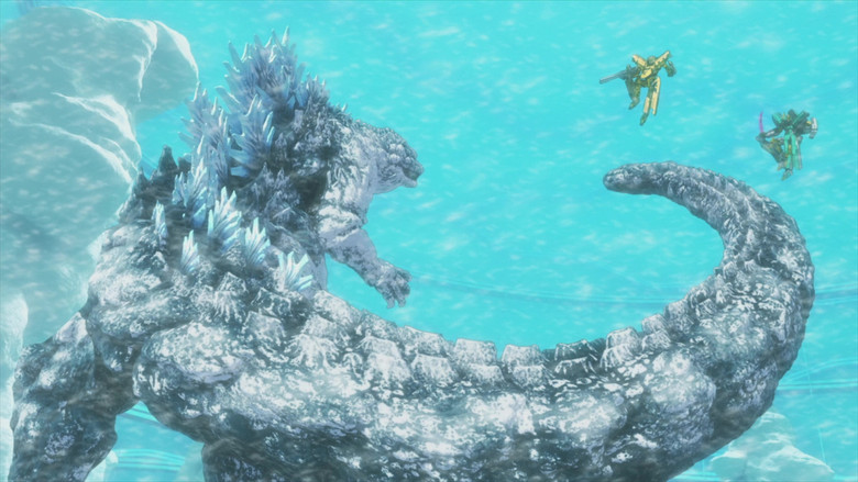 кадр из фильма 劇場版 新幹線変形ロボシンカリオン 未来からきた神速のALFA-X