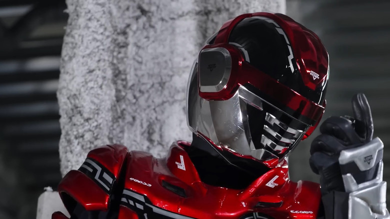 кадр из фильма 超宇宙刑事ギャバン インフィニティ 蒸着講座