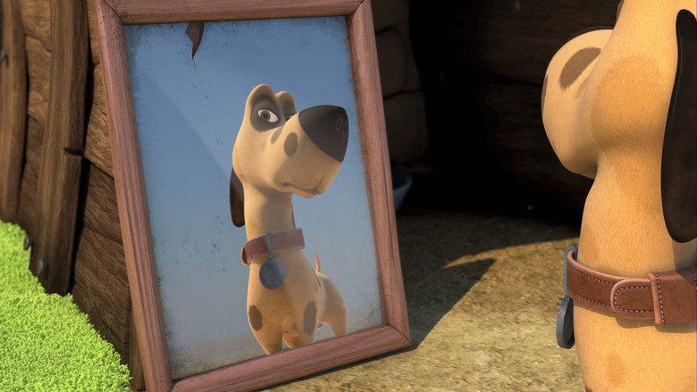 кадр из фильма Блэки летит на Луну