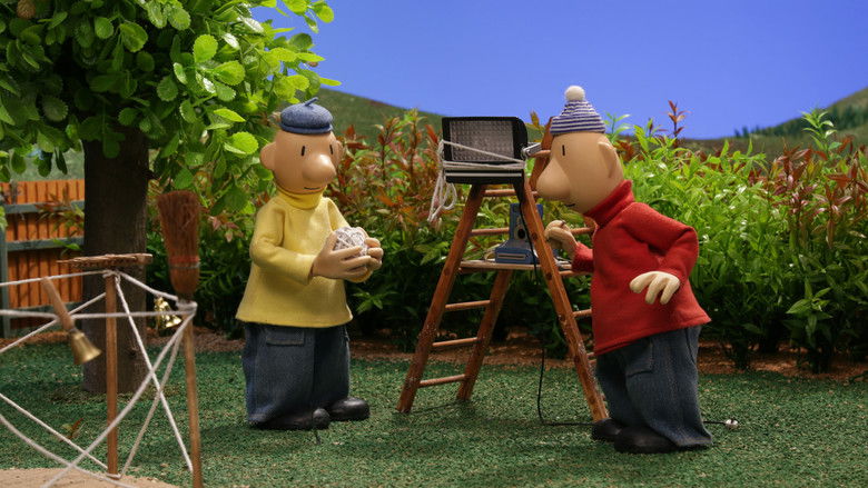 кадр из фильма Pat a Mat: Kutilské trampoty