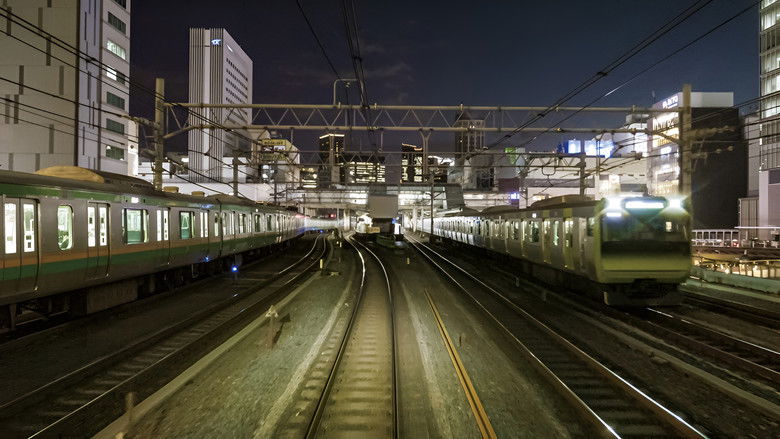Train Night View 夜の京浜東北線