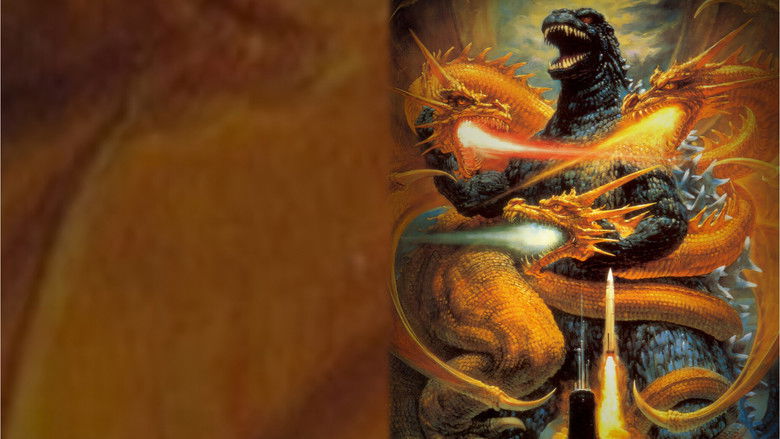 кадр из фильма Годзилла против Кинга Гидоры