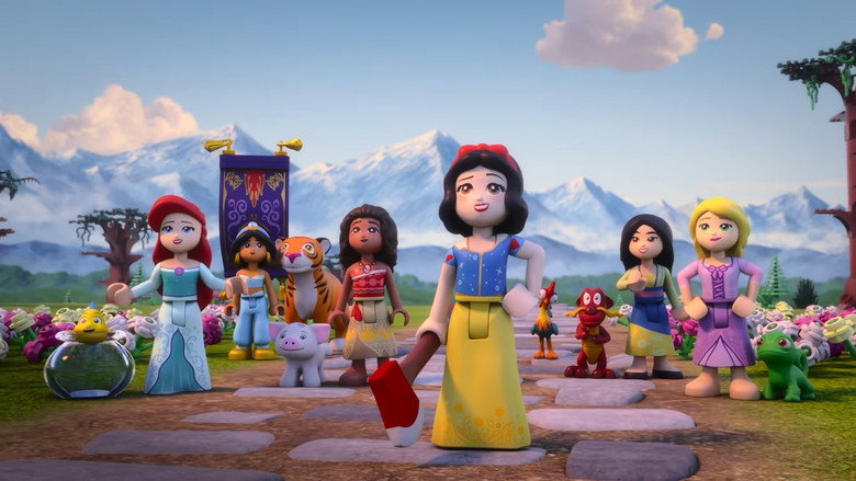 кадр из фильма LEGO Disney Princess: Magical Mayhem