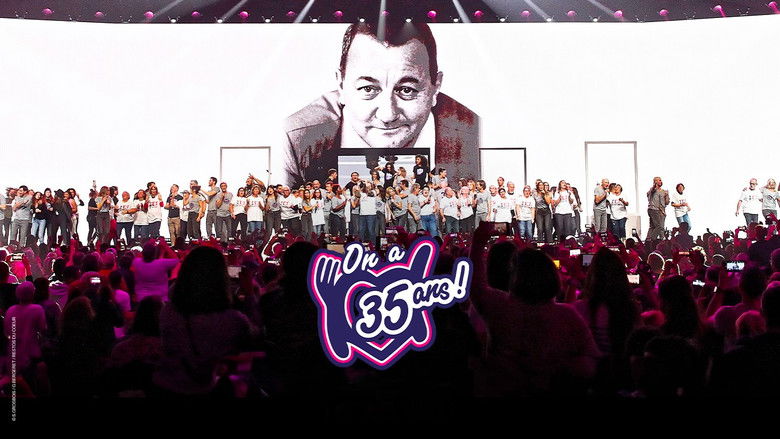 кадр из фильма Les Enfoirés 2024 - On a 35 ans !