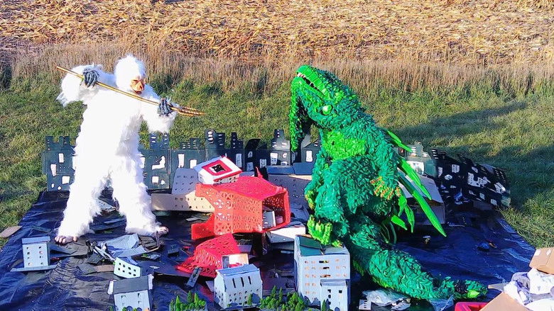 кадр из фильма Dragon Lizard Lord vs. Gorilla Monkey King