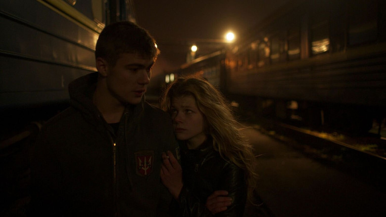 кадр из фильма Когда падают деревья