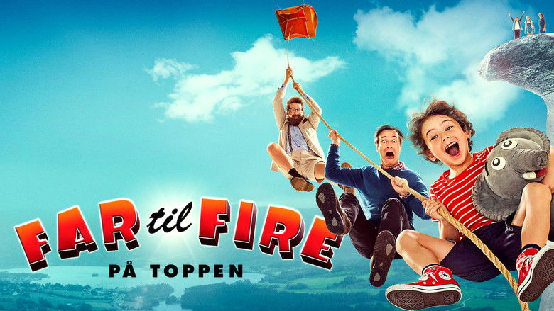 кадр из фильма Far Til Fire På Toppen