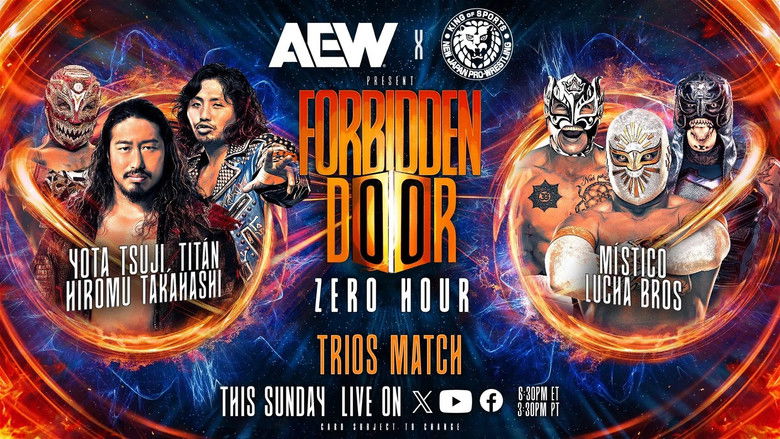 кадр из фильма AEW x NJPW Present Forbidden Door 2024: Zero Hour