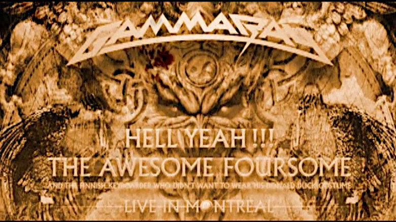 кадр из фильма Gamma Ray: Hell Yeah!!! The Awesome Foursome: Live In Montreal