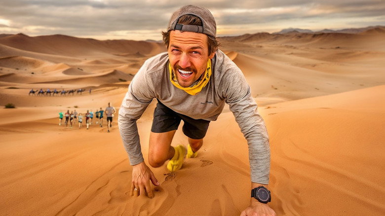 кадр из фильма 6 Marathons in 6 Days in the Sahara Desert (Marathon Des Sables)