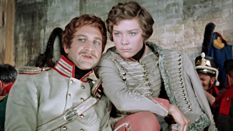 кадр из фильма Гусарская баллада