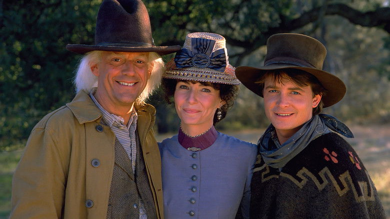 кадр из фильма Назад в будущее 3