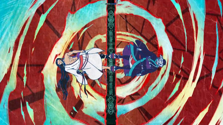 кадр из фильма Мононоке: фильм. Призрак под дождем