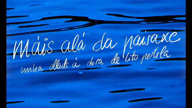 кадр из фильма MÁIS ALÁ DA PAISAXE. Unha ollada á obra de Lito Portela