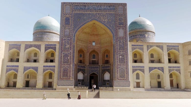 кадр из фильма Sur les routes éternelles de Samarkand