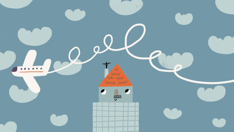 кадр из фильма Ariol prend l’avion (et autres têtes en l’air) !