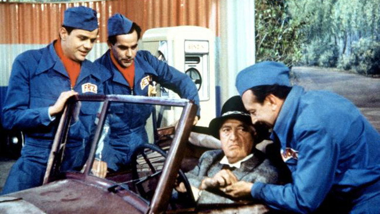 кадр из фильма Die Drei von der Tankstelle