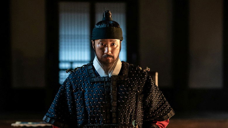 кадр из фильма Битва у острова Хансан