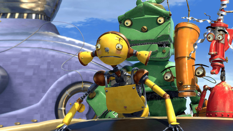 кадр из фильма Роботы