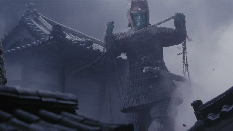 кадр из фильма Мадзин – каменный самурай