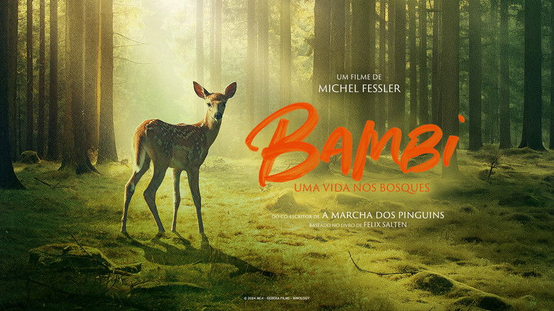 кадр из фильма Бемби. История жизни в лесу